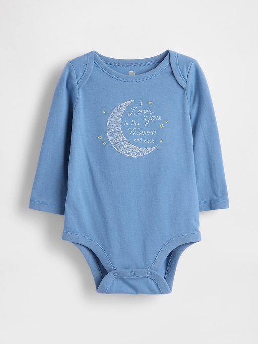 baby first favorites bio-baumwoll-body mit grafikmuster