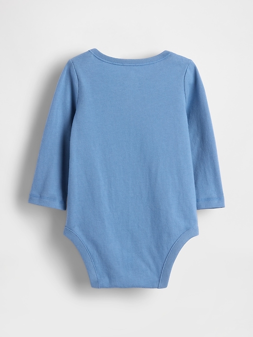 baby first favorites bio-baumwoll-body mit grafikmuster