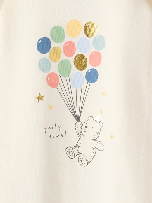 baby first favorites bio-baumwoll-body mit grafikmuster