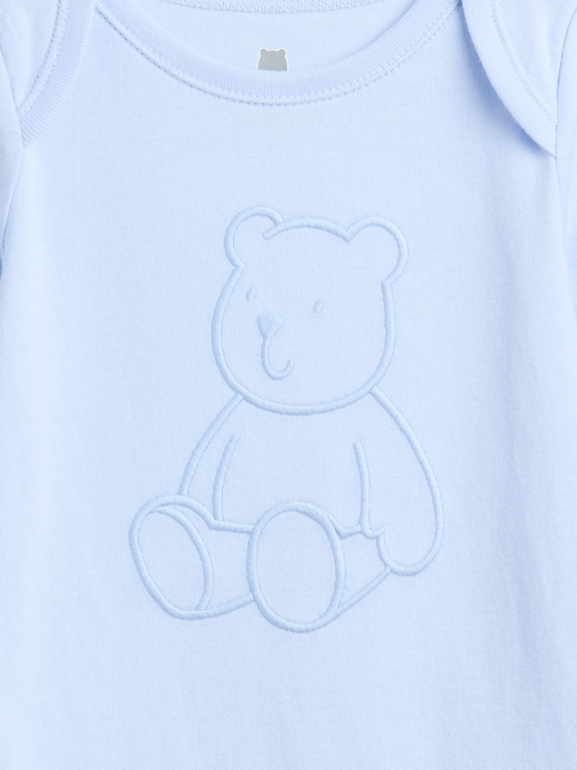 baby first favorites bio-baumwoll-body mit grafikmuster