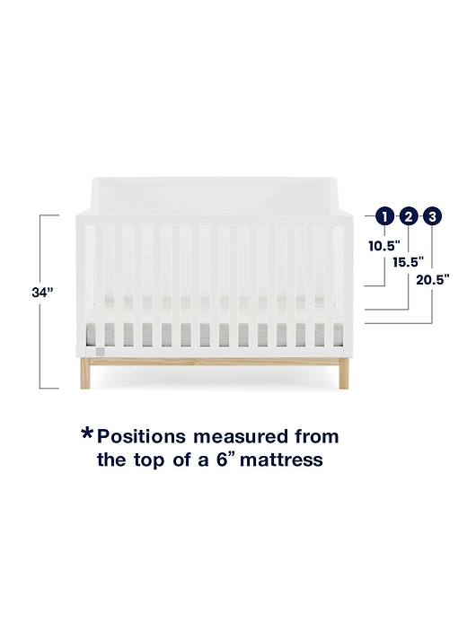babygap oxford convertible kinderbett