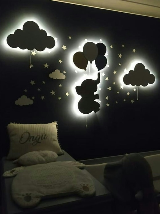 lumidreams wandleuchte elefant