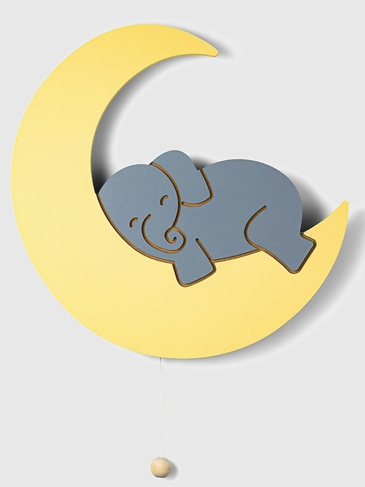 lumidreams wandleuchte elefant auf dem mond