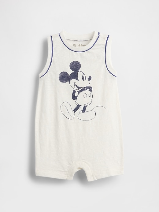 gap × disney baby bio-baumwoll-mickey-mouse-shorty-einteiler