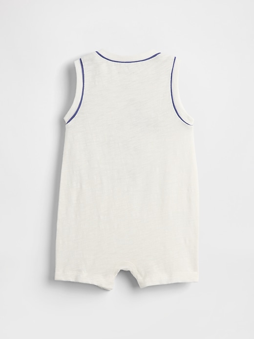 gap × disney baby bio-baumwoll-mickey-mouse-shorty-einteiler
