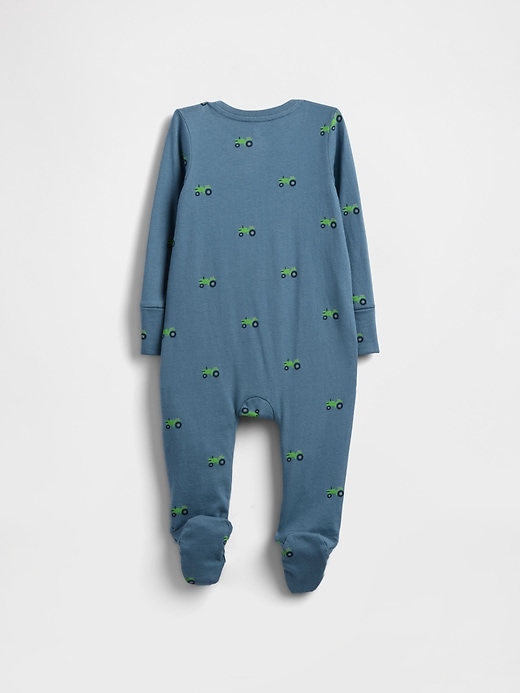 baby first favorites einteiler aus bio-baumwolle mit füßen