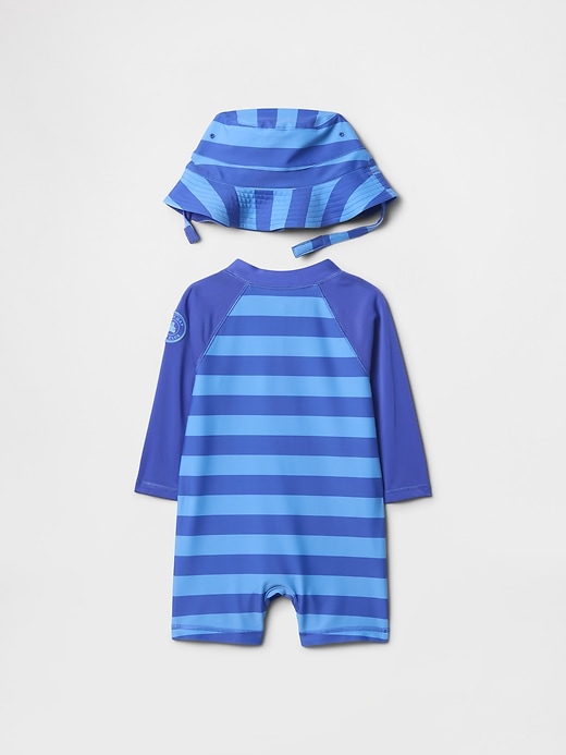 baby-schwimmset mit rashguard