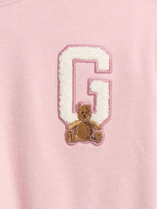 baby vintagesoft college-sweatshirt-set mit logo