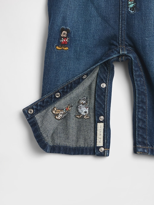 gap × disney baby jeans-latzhose