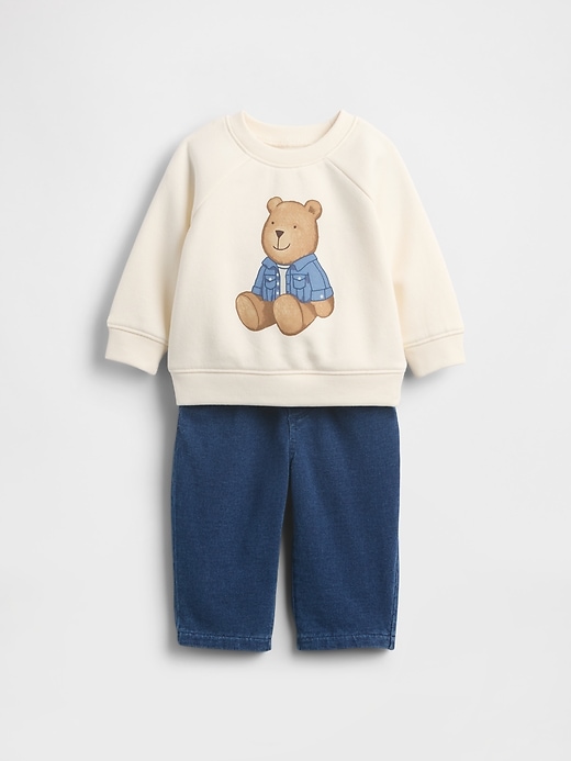 baby vintagesoft brannan bär outfit set