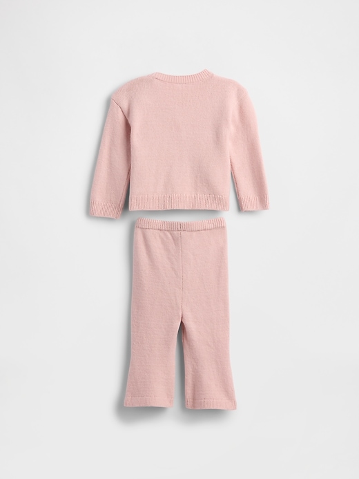 baby cashsoft bären-strickjacken-set