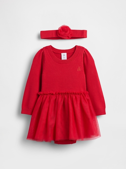 baby-tüll-sweater-body-kleid-set
