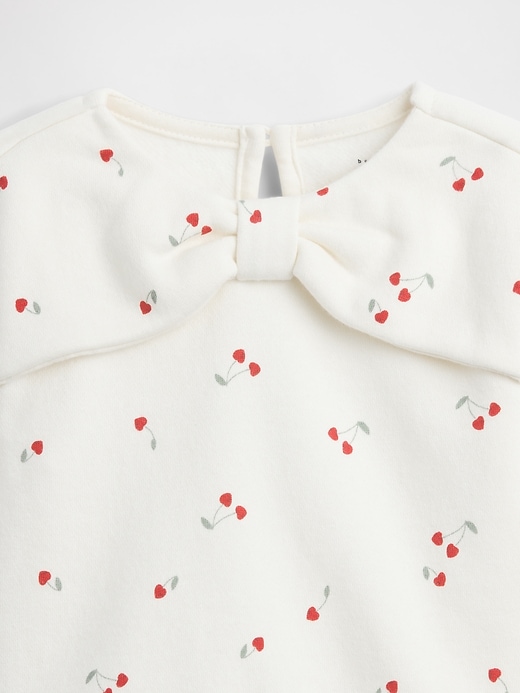 baby vintage soft bow outfit set