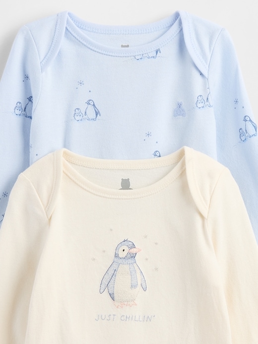 baby-body-set aus bio-baumwolle 3er-pack