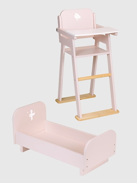 babypuppenmöbel-set für kleinkinder