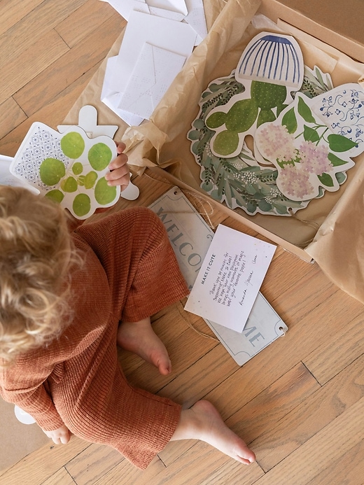 „make it cute willkommens-deko-set für zuhause