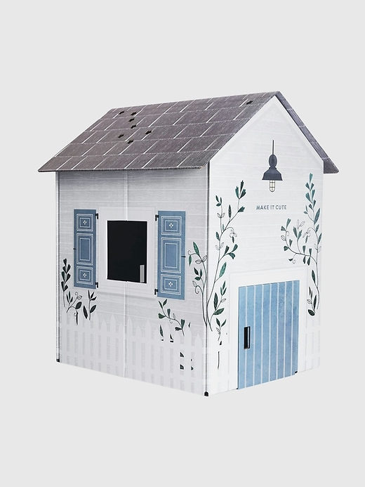 mach es zu einem niedlichen cottage-spielhaus
