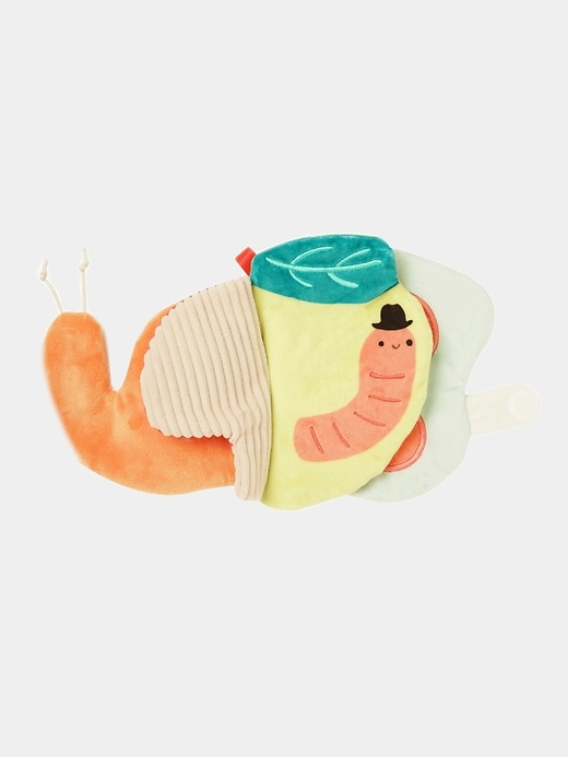 silly snail sensory soft book