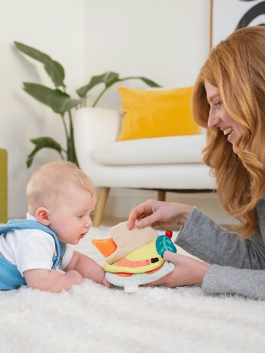 silly snail sensory soft book
