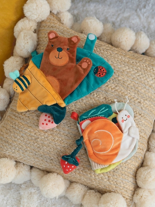 silly snail sensory soft book