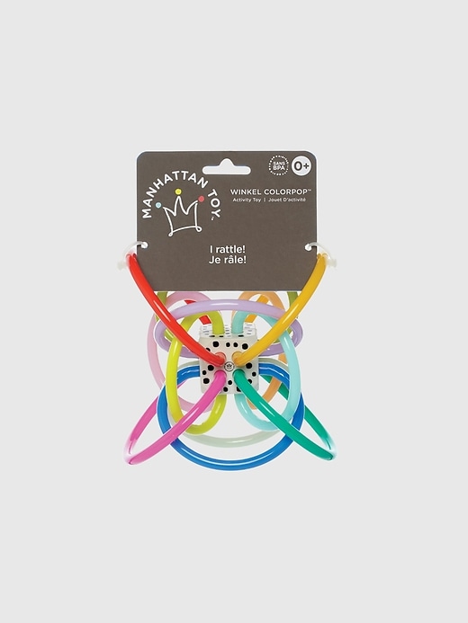 winkel colorpop rassel und sensorisches beißspielzeug