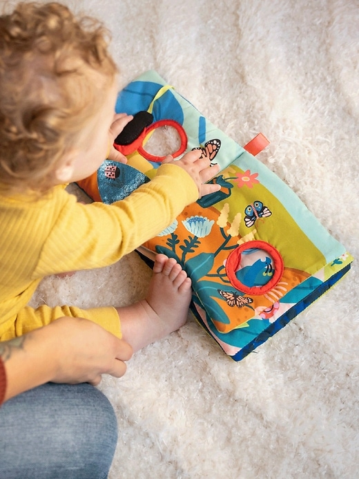 bugging through sensory soft book