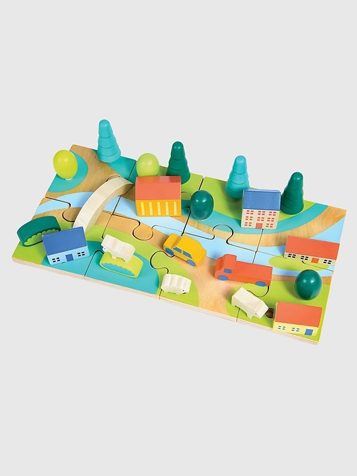 spielzeug miniaturstadt-puzzle