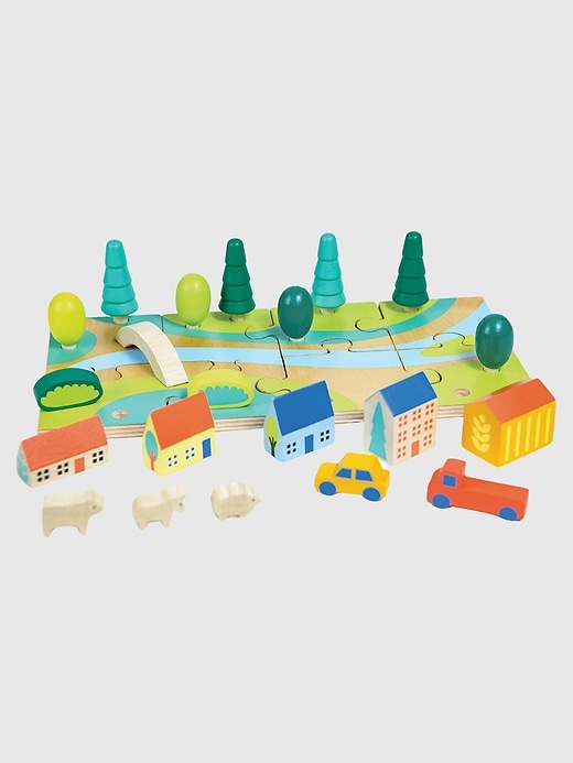 spielzeug miniaturstadt-puzzle