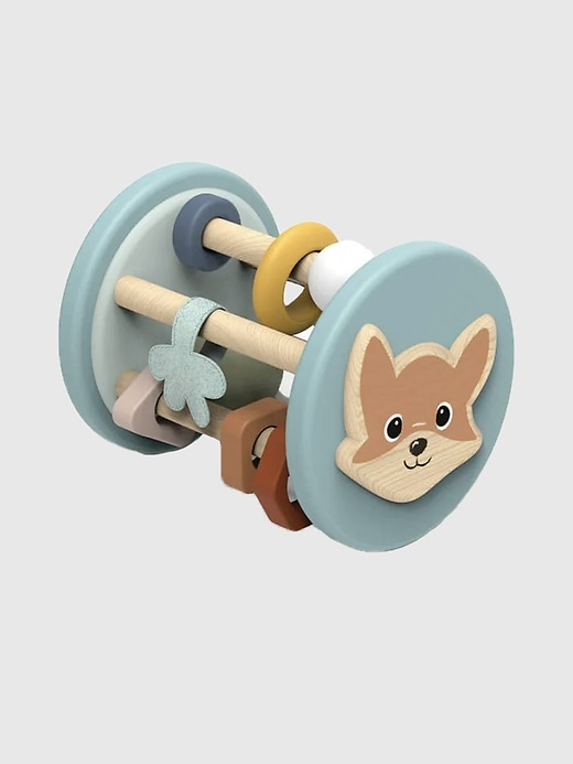 fuchs-rollrassel-spielzeug