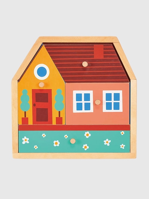 puzzle-formerkennungsspielzeug-set für kleinkinder