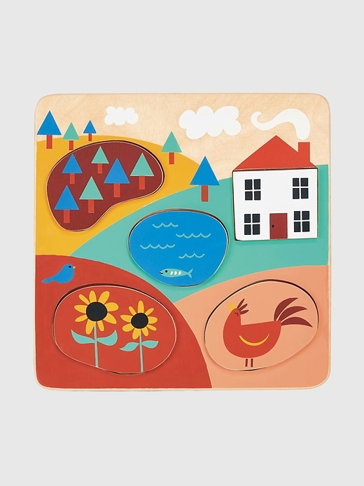 puzzle-formerkennungsspielzeug-set für kleinkinder