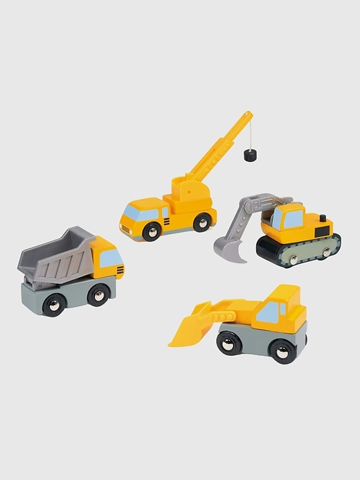 baufahrzeuge spielzeug-set für kleinkinder