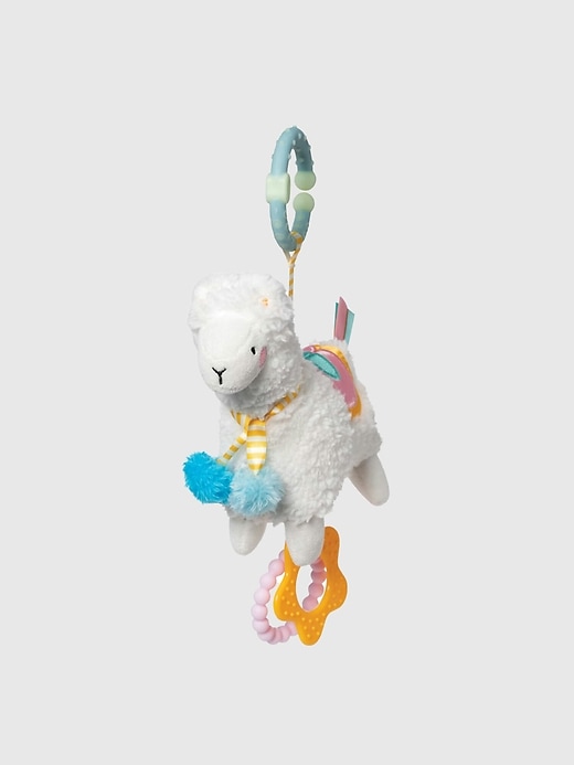 lama-reise- und beißspielzeug