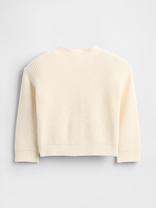 baby bear pocket cardigan sweater
