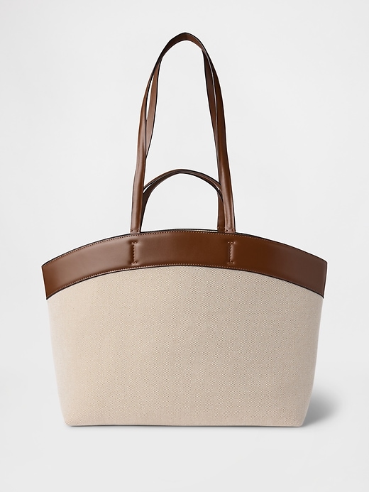 east-west canvas tragetasche