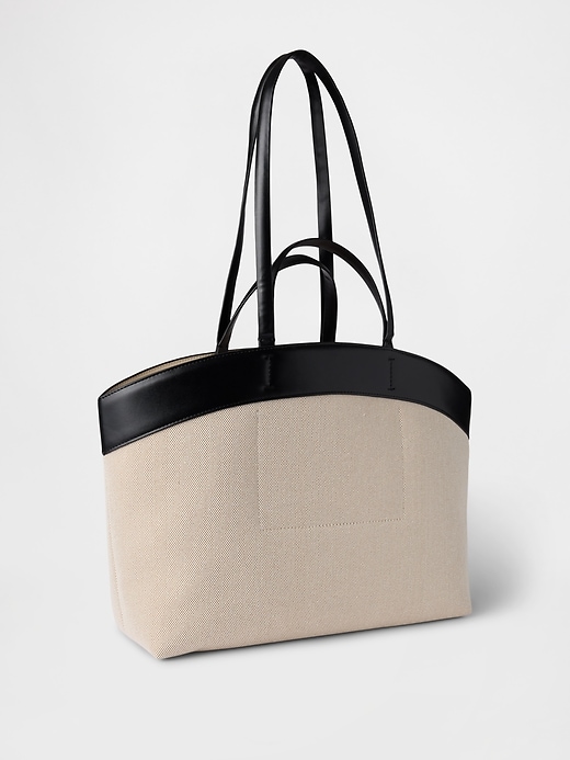 east-west canvas tragetasche