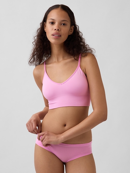 nahtloser plunge-bralette