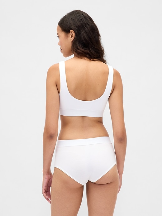 bio-stretch-baumwolle gap logo bralette