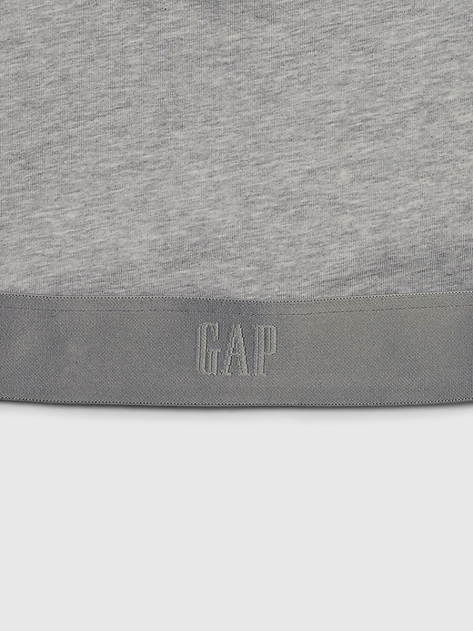 bio-stretch-baumwolle gap logo bralette