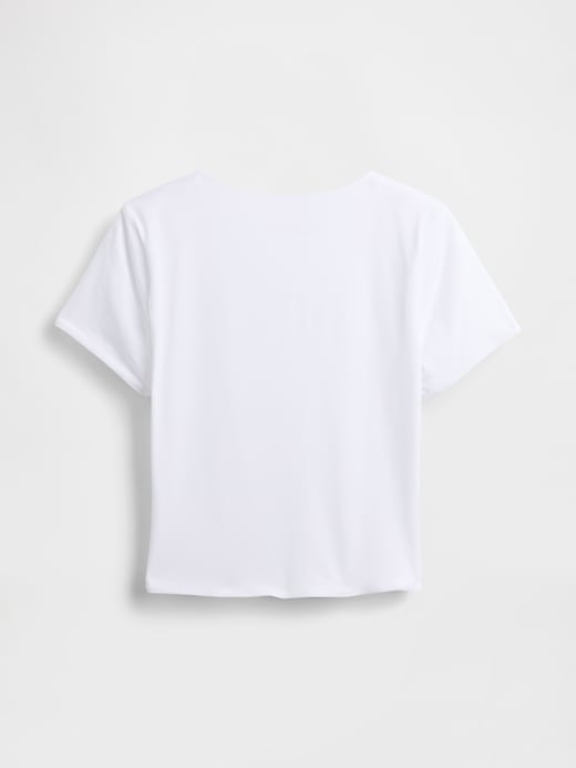secondskin crop-t-shirt