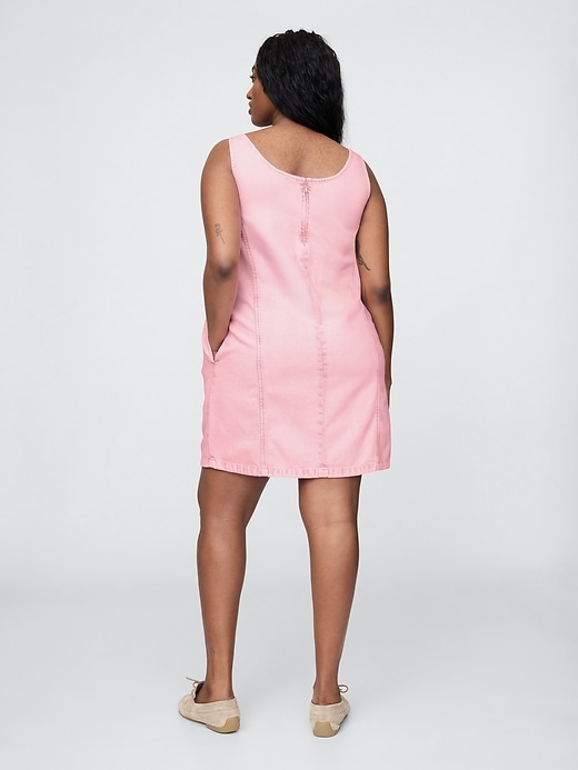ultraweiches mini-shiftkleid