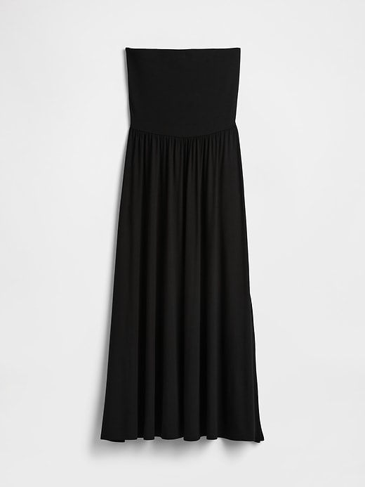 trägerloses maxikleid