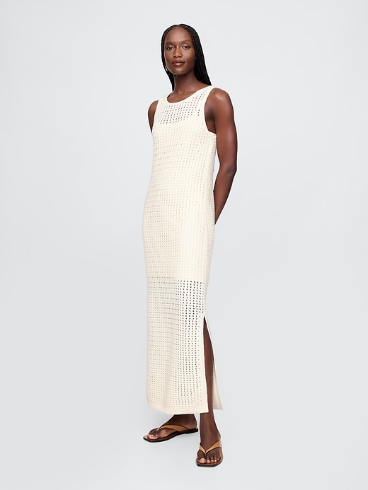 gehäkeltes maxikleid