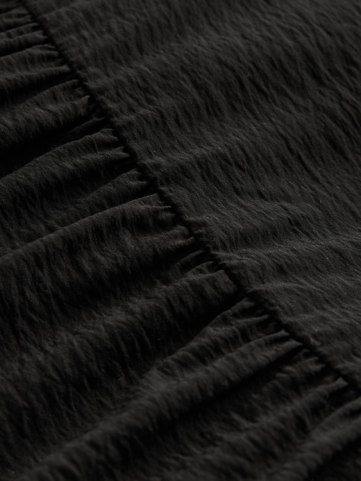 stufen-maxikleid mit bindeband vorne