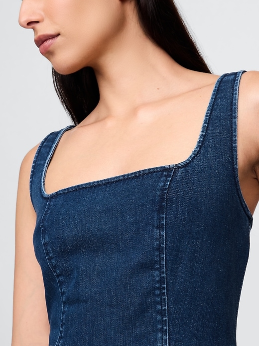 jeans-bodycon-midikleid