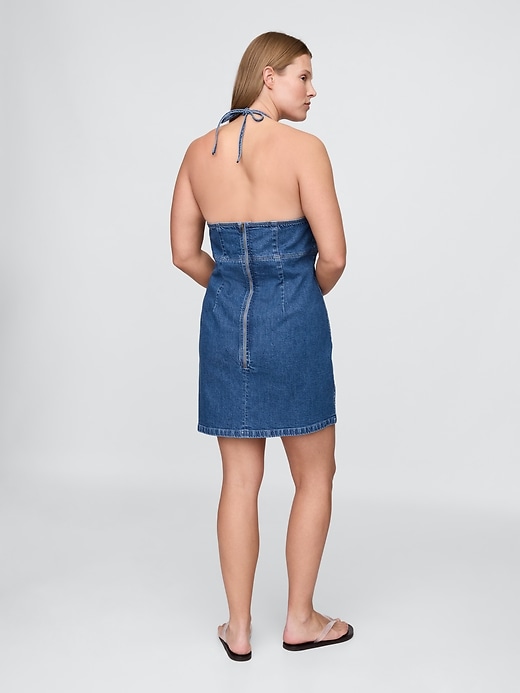 jeans-halter-minikleid