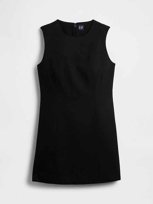 minikleid mit hohem kragen
