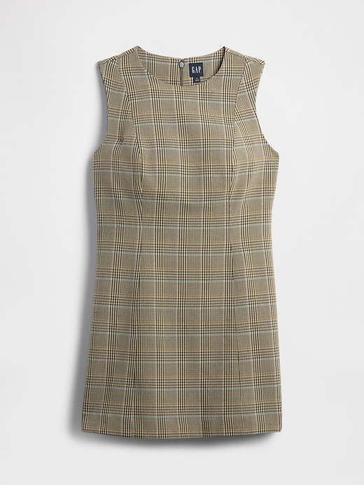 minikleid mit hohem kragen