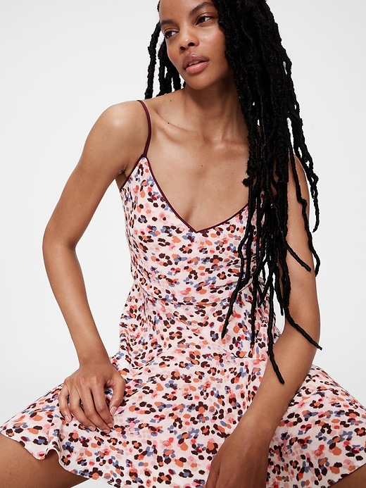 gapstudio crêpe slip minikleid
