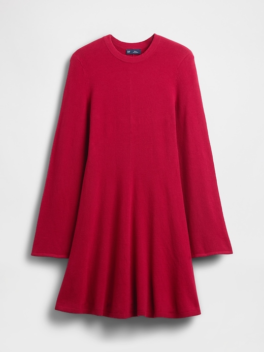 cashsoft stretch mini-strickkleid